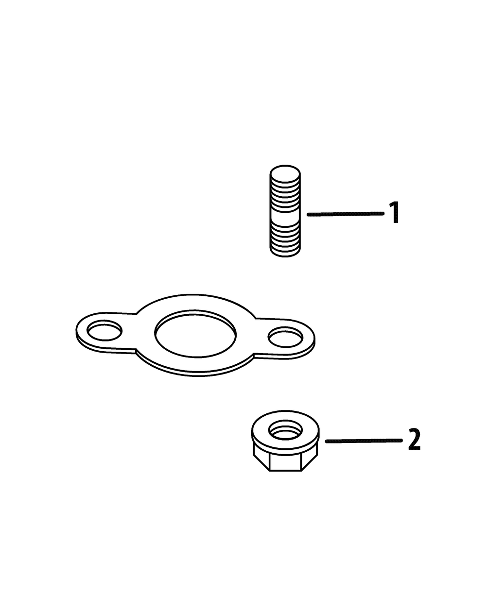 Kohler Ch640-3053 Exhaust Diagram and Parts List for 46G 4X4-1H013H-1H294H-37BCD010 Cub Cadet Lawn Tractor Accessories